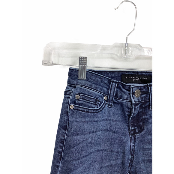 Celebrity Pink Girl's Denim Jean Bermuda Shorts 8 - Picture 2 of 6